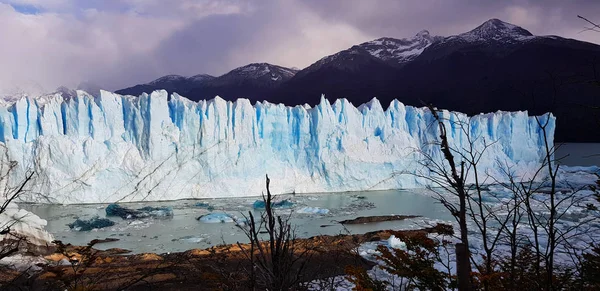 Panoramik Perito Moreno Buzulu Patagonia Arjantin — Stok fotoğraf