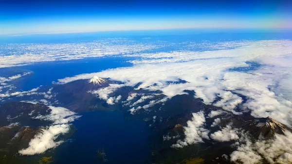 アンデス チリの航空写真 — ストック写真