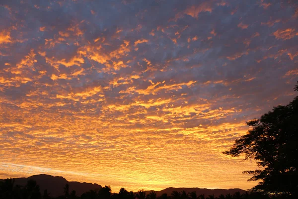 Nádherný Západ Slunce Ostrova Viti Levu Fidži — Stock fotografie