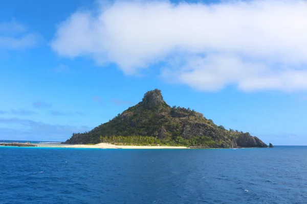 Isla Monuriki Interpretación Islas Mamanuca Fiyi — Foto de Stock