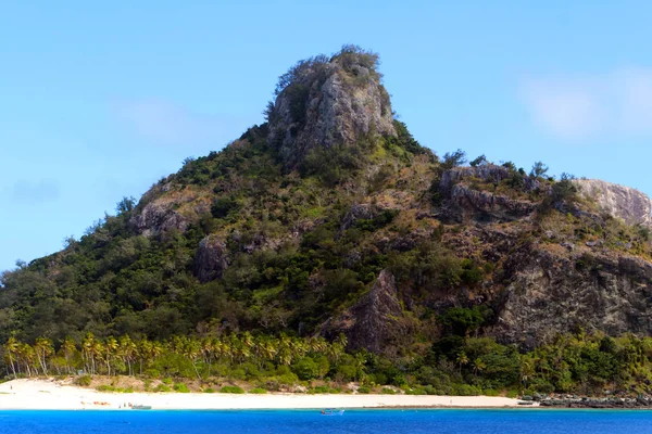 Isla Monuriki Islas Mamanuca Fiji — Foto de Stock