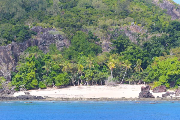海岸と神聖な諸島 ママヌザ諸島 フィジーのビーチ — ストック写真