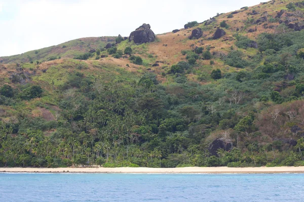 Costa Ilha Wayasewa Ilhas Yasawa Fiji — Fotografia de Stock