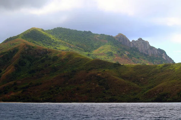 Magas Hegyek Waya Island Yasawa Szigetek Fidzsi Szigetek — Stock Fotó