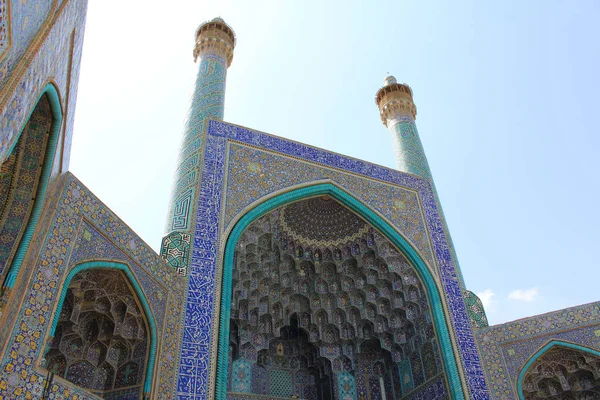 Isfahán Irán Abril 2016 Mezquita Jameh Isfahán Irán — Foto de Stock