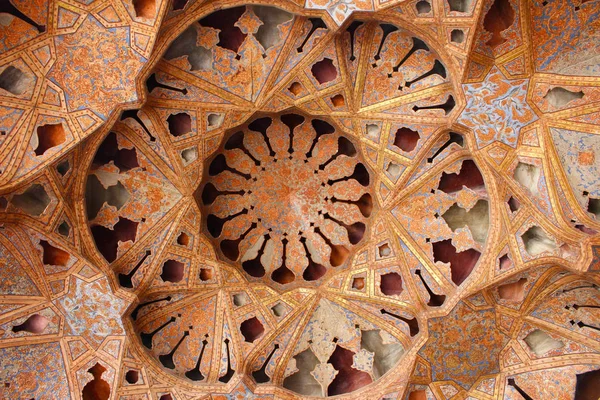 Isfahán Irán Abril 2016 Sala Música Palacio Ali Qapu Isfahán — Foto de Stock