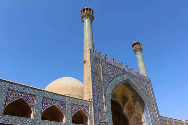 Isfahan Irão Abril 2016 Mesquita Jameh Isfahan Património Mundial Unesco — Fotografia de Stock