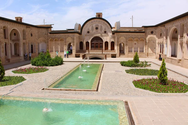 Kashan Iran April 2016 Tabatabaei House Historic House Museum Kashan — Stock Photo, Image