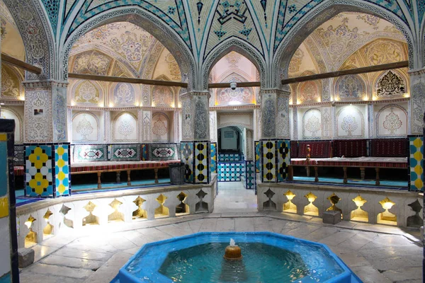 Kashan Irán Abril 2016 Sultan Amir Ahmad Bathhouse Kashan Irán —  Fotos de Stock