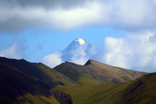 Las Montañas Del Gran Cáucaso Desde Paso Abano Tusheti Georgia — Foto de Stock
