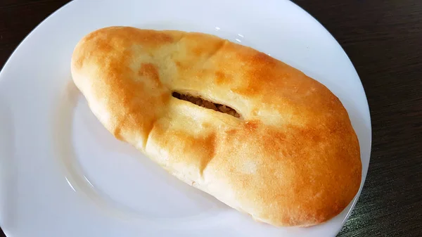 Calzone Ripieno Focaccia Ripiena Georgia — Foto Stock