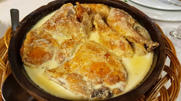 Pollo Con Salsa Tiflis Georgia — Foto de Stock