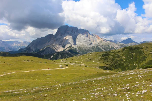 Berglandschap Van Dolomieten Italië — Stockfoto