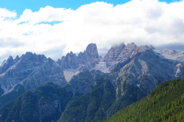View Landscape Mountains Peaks Dolomites Italy — Stock Photo, Image