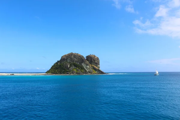 Pobřeží Pláže Posvátné Ostrovy Ostrovy Mamanuca Fidži — Stock fotografie