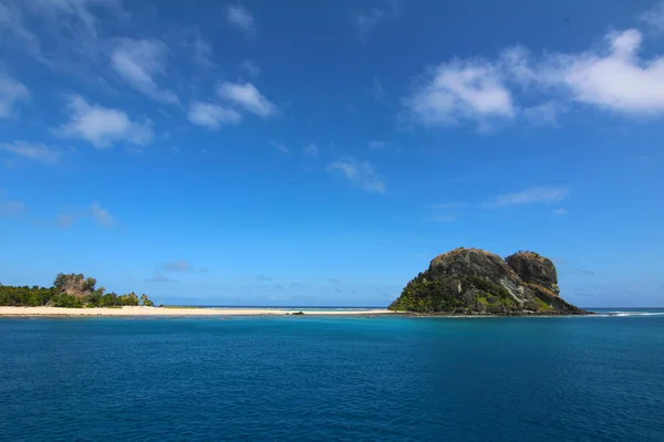 Tropická Pláž Ostrově Fidži Pobřeží Pláže Posvátné Ostrovy Ostrovy Mamanuca — Stock fotografie
