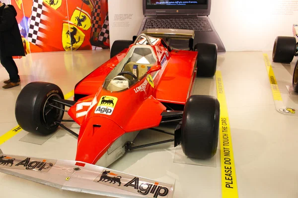 Maranello Italia Dicembre 2015 Una Ferrari Formula Museo Ferrari Maranello — Foto Stock