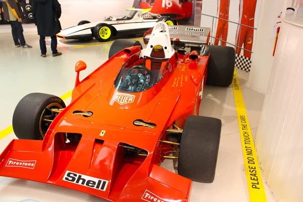 Maranello Italië December 2015 Een Ferrari Formule1 Auto Het Museum — Stockfoto