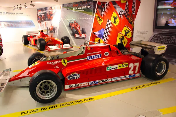 Maranello Italia Dicembre 2015 Una Ferrari Formula Museo Ferrari Maranello — Foto Stock