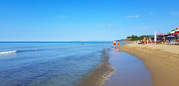 Beach Castiglione Della Pescaia Summer Tuscany Italy — Stock Photo, Image