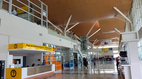 Interior Terminal Aeroporto Calama Aeroporto Loa Chile Calama Chile Fevereiro — Fotografia de Stock