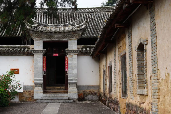 Das historische zentrum des dorfes tuanshan. yunnan, china — Stockfoto