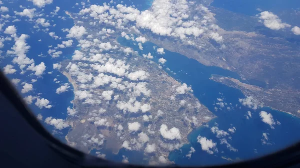 Vista aérea de las islas de Grecia, isla de Cefalonia. Países Bajos — Foto de Stock