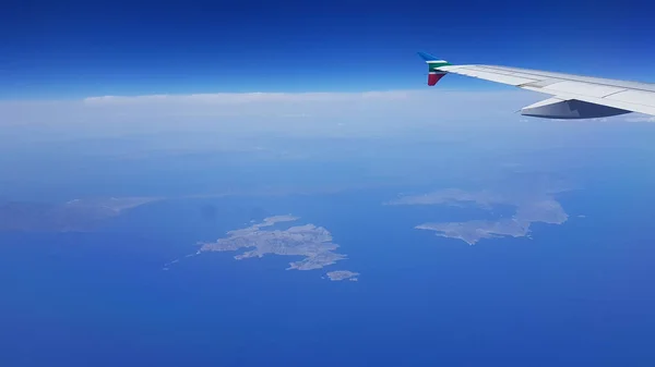 Vista aérea de las islas de Grecia, Islas Dodecaneso. Países Bajos — Foto de Stock