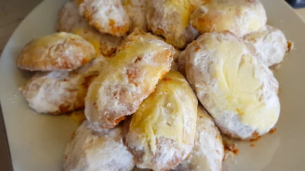 Doces libaneses. Cozinha libanesa. Sidon, Líbano — Fotografia de Stock