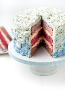 Ombre kek, gölge etkisi pasta