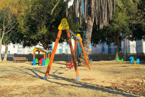 Balanços Parque Infantil — Fotografia de Stock