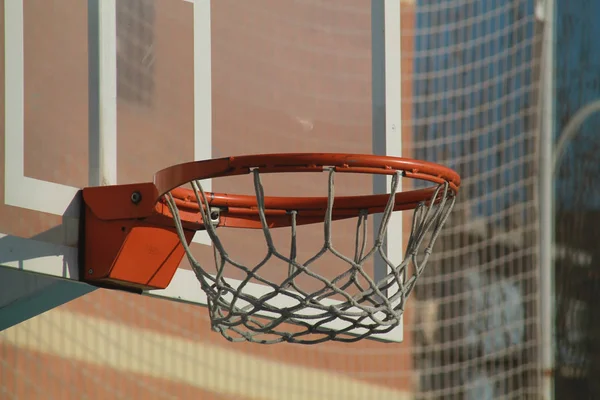 Basketball Hoop Basketball Net — Stock Photo, Image