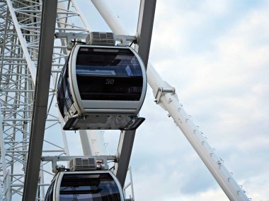 Londra göz gibi dönme dolabı vagon arabası, Gdansk Amber gökyüzü