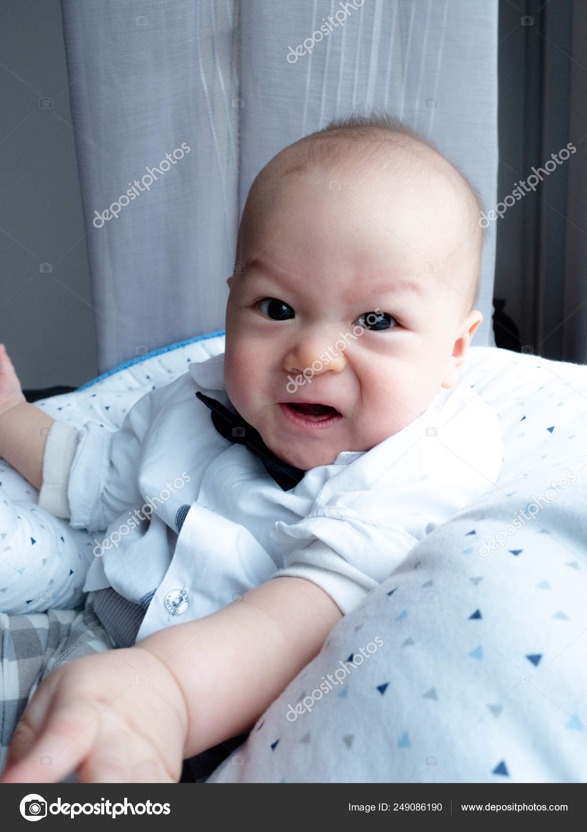 aggressive 4 month old baby