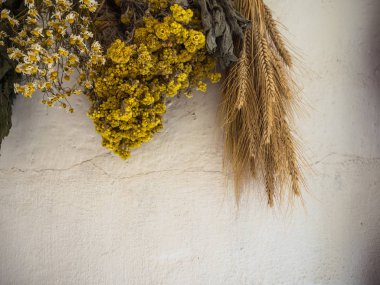 Kurutulmuş otlar, baharatlar ve çiçekler, doğal bitkisel tıp, geleneksel, ev yapımı