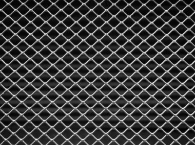 Metal krom gümüş Mesh