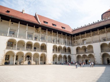 1 Kasım 2017, Krakow, Polonya, Wawel çakra, Wawel tepe üzerinde bir yer muazzam güç yeryüzünde birkaç seçme yerlerden biri güçlü ruhsal enerji sızmak inanılan.