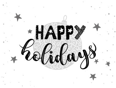 Noel ve yeni yıl tebrik Scrapbooking, Tebrikler, Davetiyeler, Etiketler, Etiketler, kartpostallar için Şablon kavram. Noel Poster. Vektör çizim.