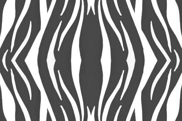 Sömlösa Zebra-linjer. Mode Afrikansk Design. — Stockfoto