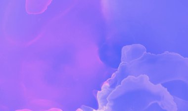 Soyut Akış Gradyanı. Mavi Gelecek Asgari 