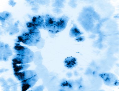 İndigo kravat boyası. Sanatsal Eski Tasarım. Hippi Sanatı 