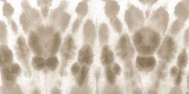 Pastel Style Shibori. Retro Ink Zigzag. Aquarelle 