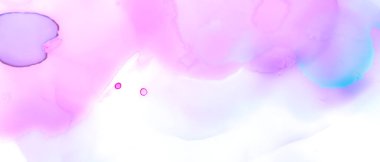 Sıvı Bulanık Arkaplan. Suluboya Resim Sanatı. 