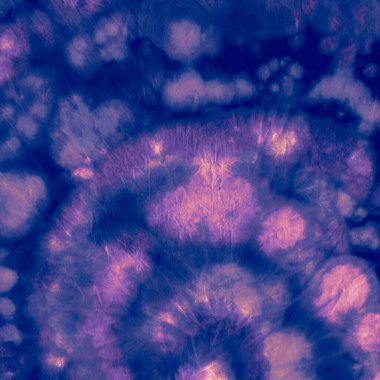 İndigo kravat boyası. Sanatsal Eski Düzen. Hippi. 