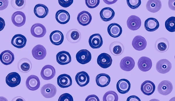 Violet Circles arka planı. Grunge Polka Noktaları 