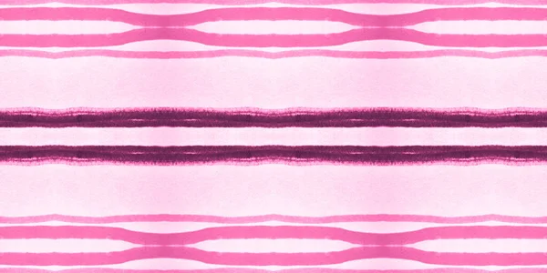 水彩ピンクストライプの背景。グランジリボン — ストック写真