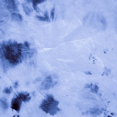 Kirli Tekstil. Gökyüzü Soyut Suluboya Çalışması. 