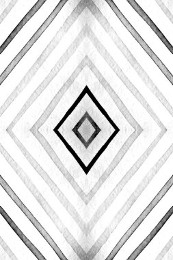 Kusursuz Geometrik Etnik Kapak. Soyut Zigzaglar 