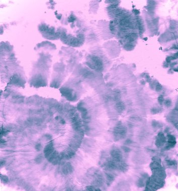 Boyalı tişört. Mavi Batik Yazıcı. Kravat Ölüm Sanatı 