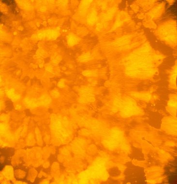 Soyut boya. Hippi dairesel tasarımı. Sarı 